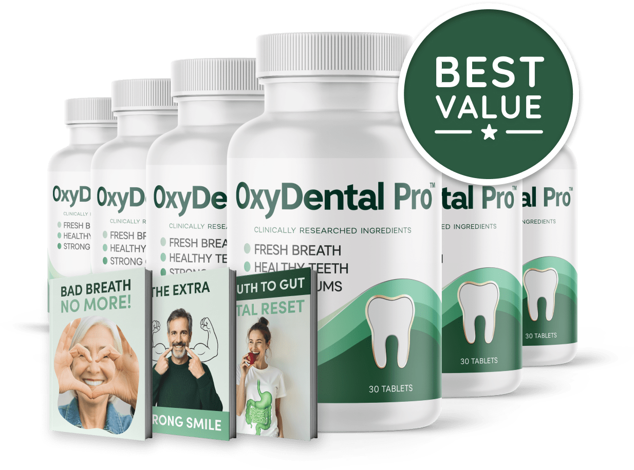 OxyDental Pro 6 bottle